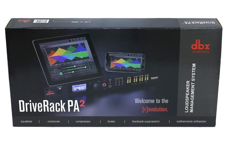 DBX DriveRack PA2 Спикер процессор #1