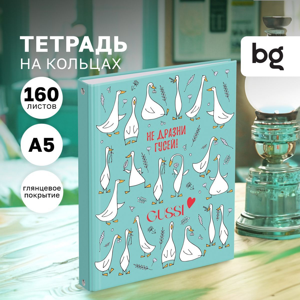 Тетрадь на кольцах А5 BG 160 листов #1