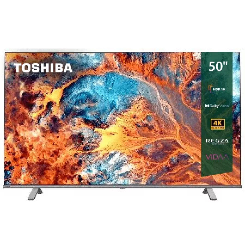 Toshiba Телевизор 50C350KE 50" 4K UHD, серебристый, черный #1