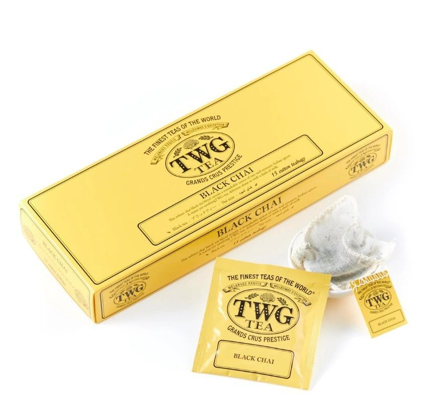 Чай TWG Black Chai Tea, 15 саше Сингапур #1