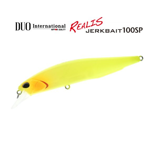 Воблер DUO Realis Jerkbait 100SP ACC3524 Fang Chartreuse #1