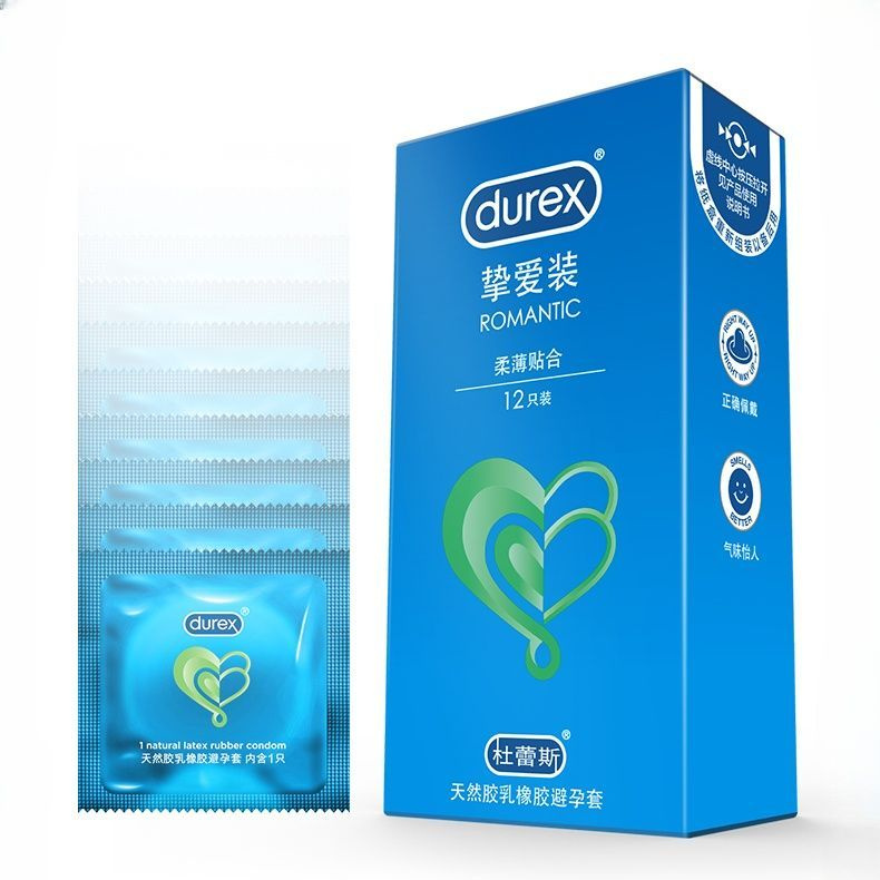 Набор презервативов Durex soft and thin fit love pack из 12 презервативов  #1