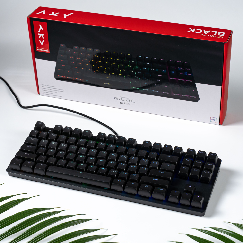 Игровая клавиатура Red Square Keyrox TKL Black (RSQ-20044) купить на ...