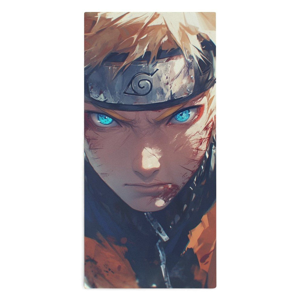 Naruto Полотенце для лица, рук, Микроволокно, 30x70 см, разноцветный, 1 шт.  #1