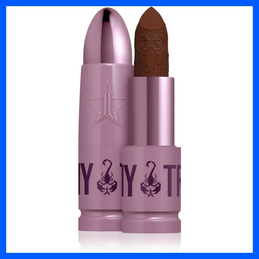 Высокопигментированная кремовая помада от Jeffree Star Cosmetics Scorpio Shiny Trap Lipstick Оттенок: #1