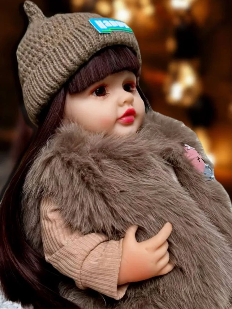 Кукла реборн для девочки 55см купить на OZON по низкой цене (1790860148)