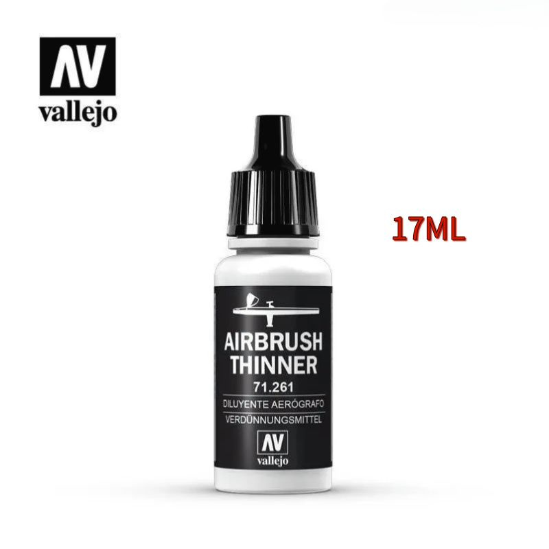 Разбавитель для акриловых красок Vallejo AIRBRUSH THINNER 17мл.,71.261 #1