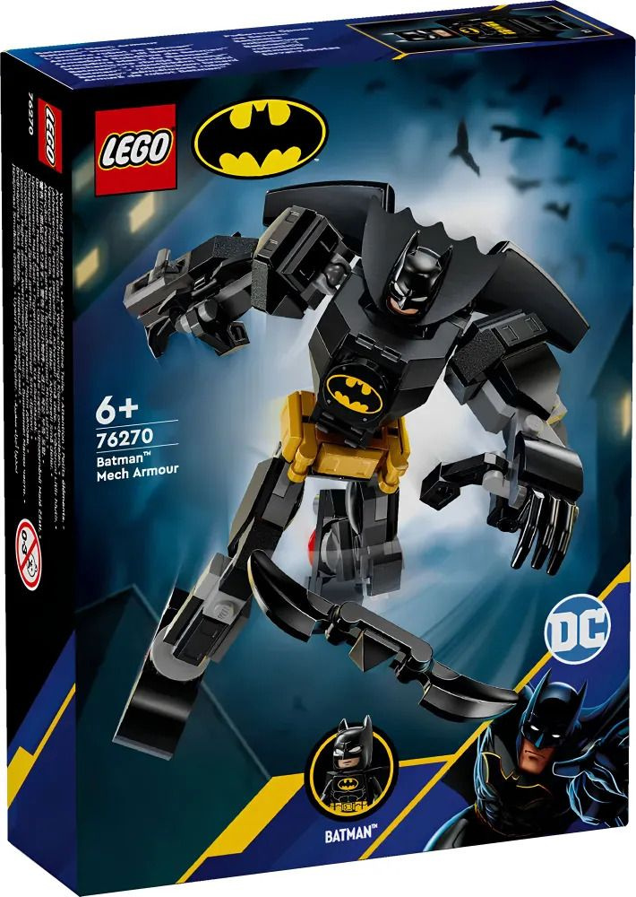 Конструктор LEGO Super Heroes Мех-броня Бэтмена, 140 деталей, возраст от 6+, 76270 #1