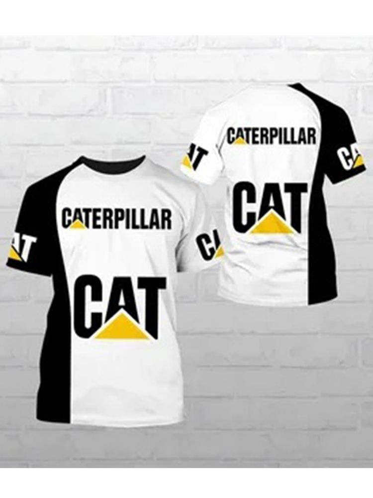 Футболка Caterpillar Футболка Caterpillar с 3D-принтом #1
