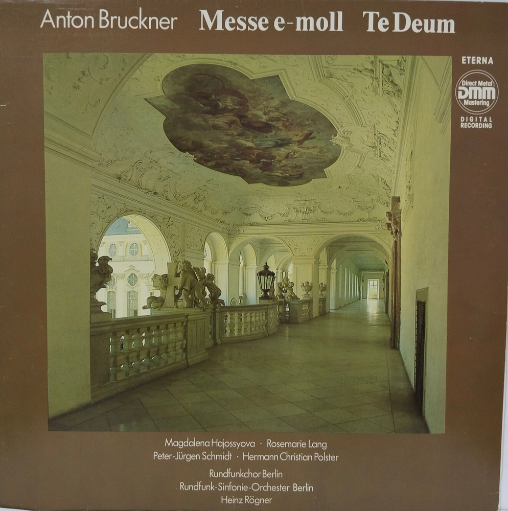 Anton Bruckner - Heinz Rogner, Rundfunk-Sinfonieorchester Berlin. Messe ...