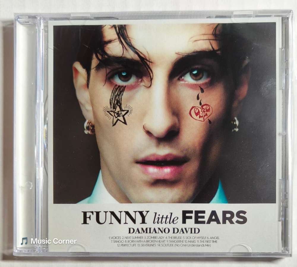 ダミアーノ・デヴィッド FUNNY little FEARS イベント参加券付き Компакт-диск Damiano David - Funny Little Fears (CD) купить на