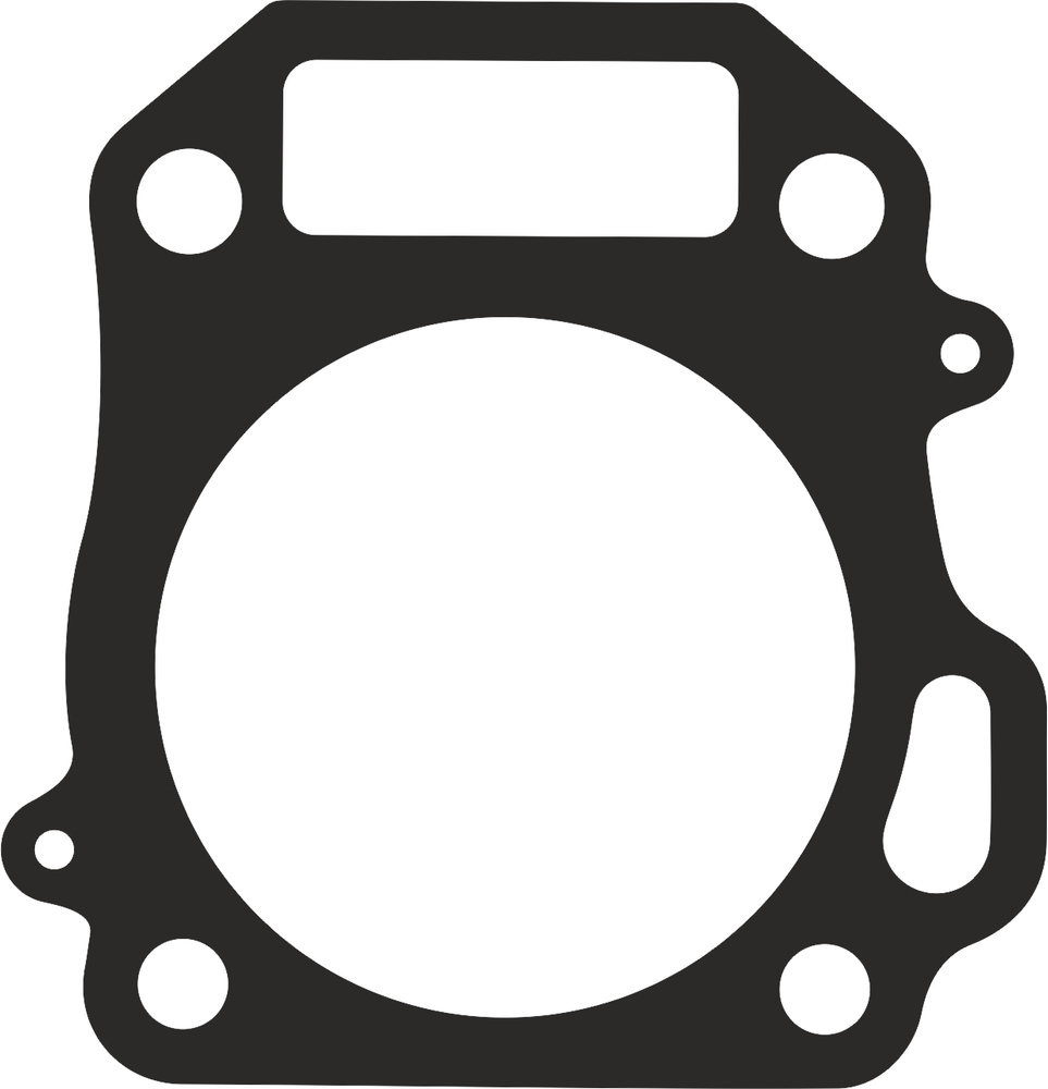 Прокладка ГБЦ для двигателей Zongshen GB200, Honda GX200 (металл 3 слоя) #1