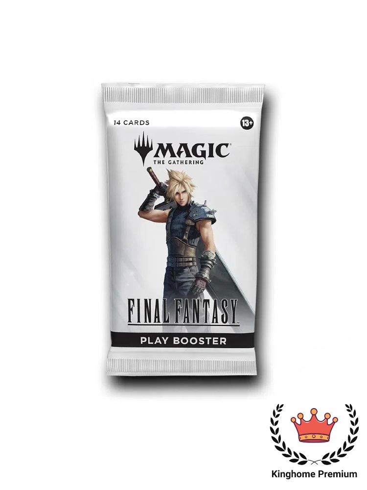 Magic: The Gathering Final Fantasy Play Pack  3 Boosters + Zidane Promo,  Factory Sealed