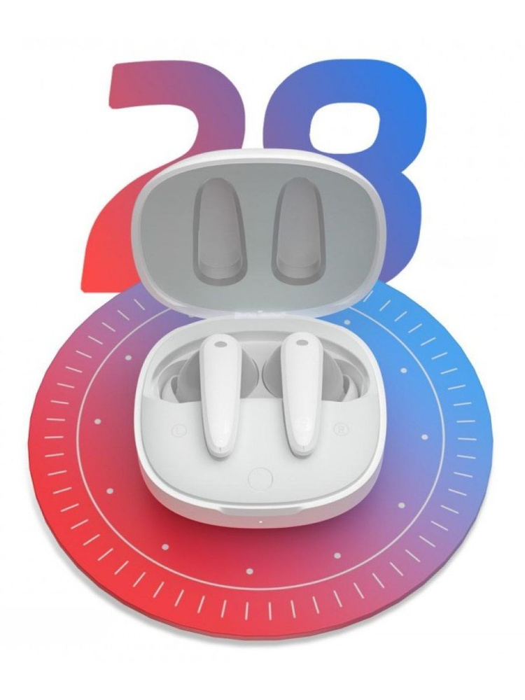 Беспроводные наушники MIIIW Music Cube True Wireless Noise Cancelling Earbuds (MW23W11) White #1