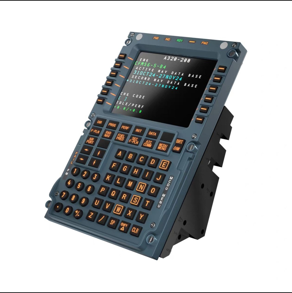 Airbus A3XX MCDU Toliss Fenix Панель управления гражданской авиацией ...