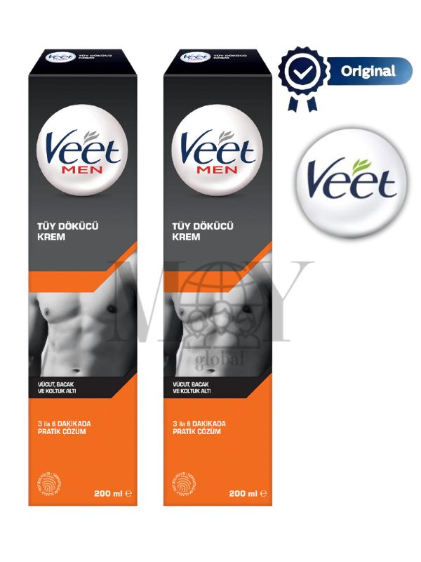 Крем для депиляции Veet Men для мужчин, 200 мл (2 шт.) #1