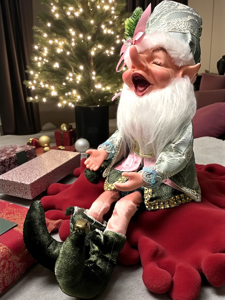 Игрушка под елку в шикарном наряде , высота 39.4 см #1