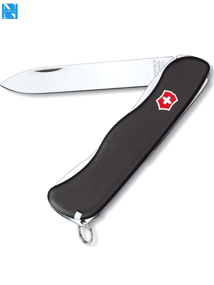 Нож перочинный VICTORINOX Sentinel 0.8413.3, 111 мм, 4 функции, черный #1