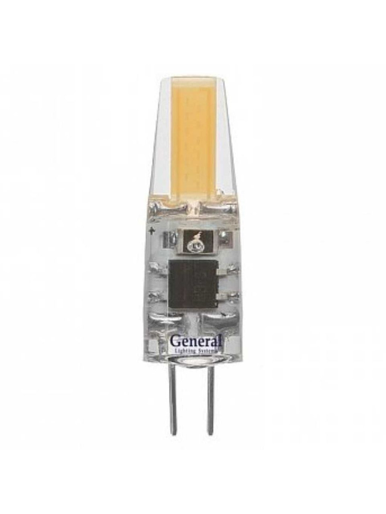 Лампа светодиодная General Lighting Systems G4 3 Вт 12 В капсула 4500 К COB нейтральный белый свет 190 #1
