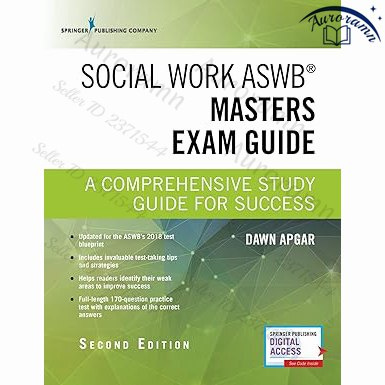 Social Work ASWB Masters Exam Guide, Second Edition: A Comprehensive Study Guide for Success - Book and #1