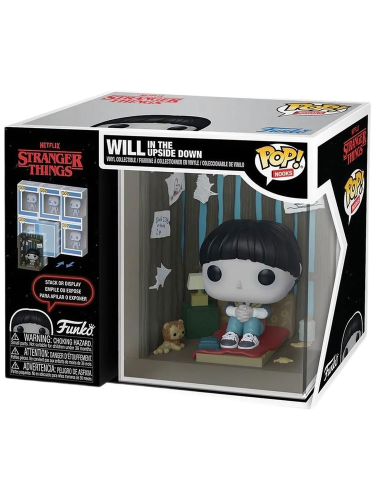 Stranger Things　フィギュアセット Funko pop Фигурка Funko POP! Nooks The Stranger Things: Will in the Upside
