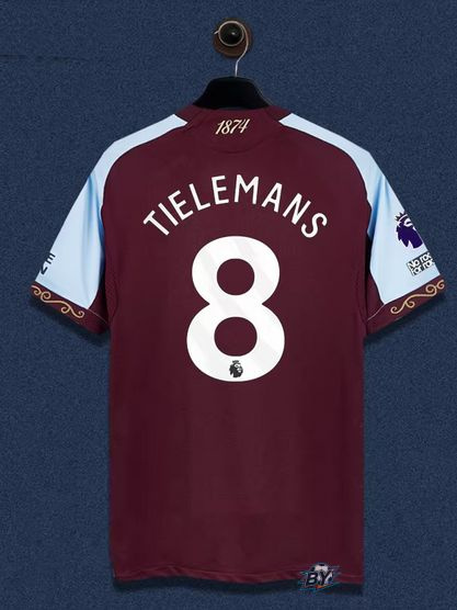 Форма футбольная 25/26 Астон Вилла Домашний Футбольная форма #8 TIELEMANS #1