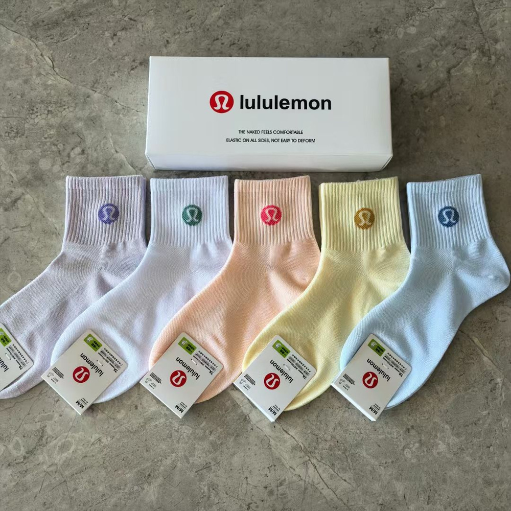 Носки Uniqlo женские Средние носки Комплект, 5 пар 36-41, 5 пар #1
