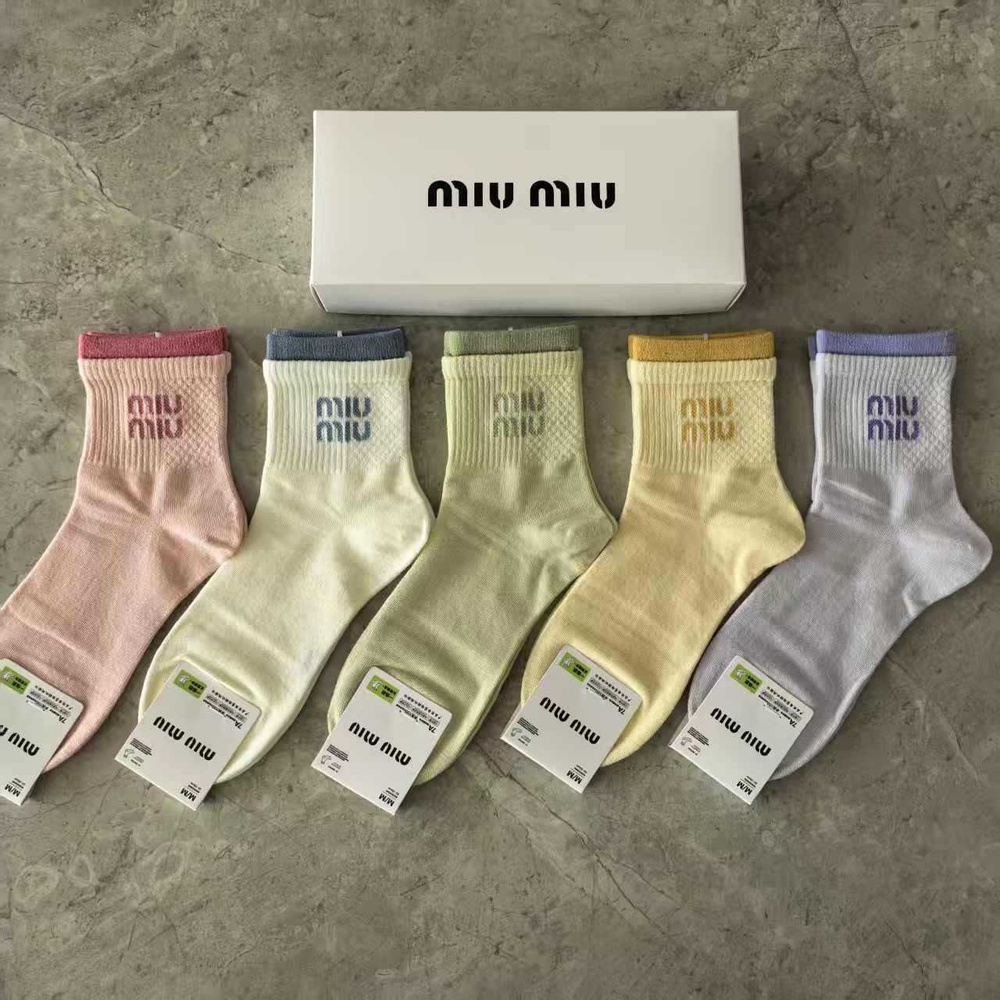 Носки Uniqlo женские Удобные и дышащие женские носки 5 пар #1