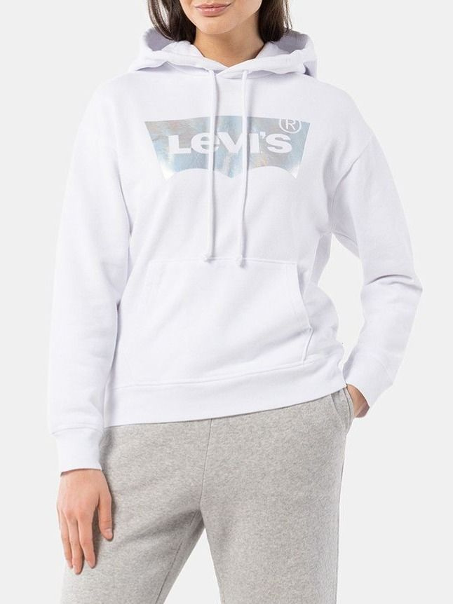 Худи Levi's Graphic Standard Hoodie белое #1