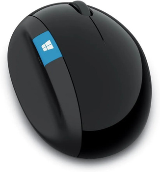 Microsoft Sculpt Comfort Wireless Mouse Black - Bluetooth Connectivity -  Windows Touch Tab - 4-way Scrolling - Scooped Right Thumb - Bluetrack  Enabled : Target