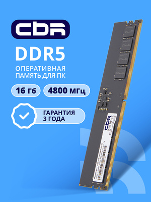 DDR5 4800 16 GB купить на OZON по низкой цене