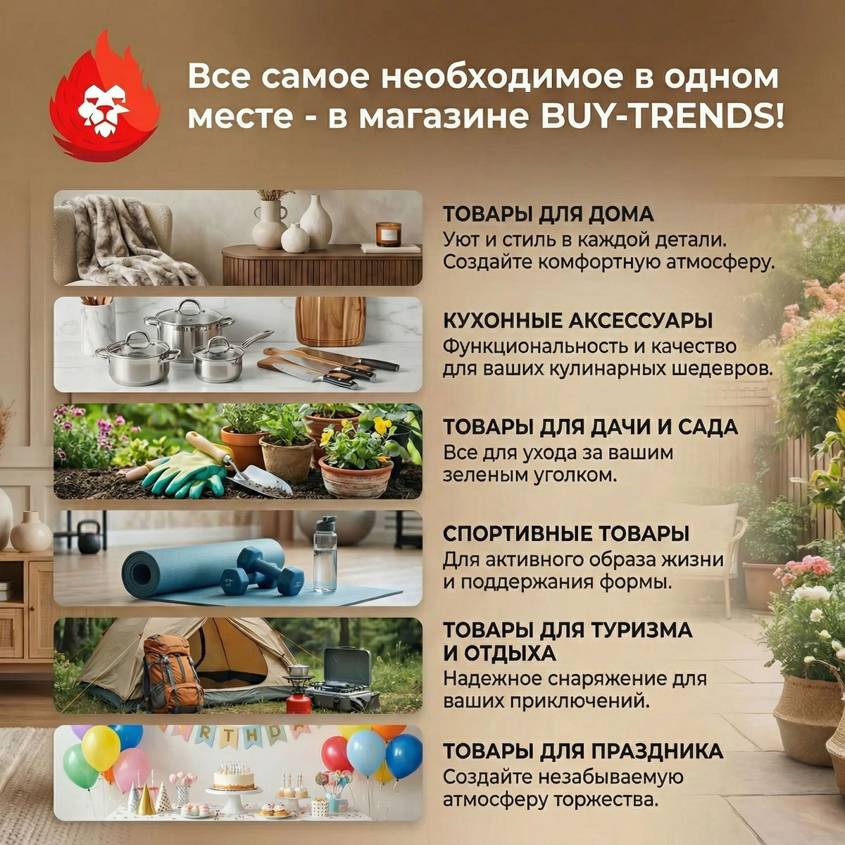 Ещё больше полезных товаров и скидок вы найдёте в нашем магазине Buy-Trends на Ozon
