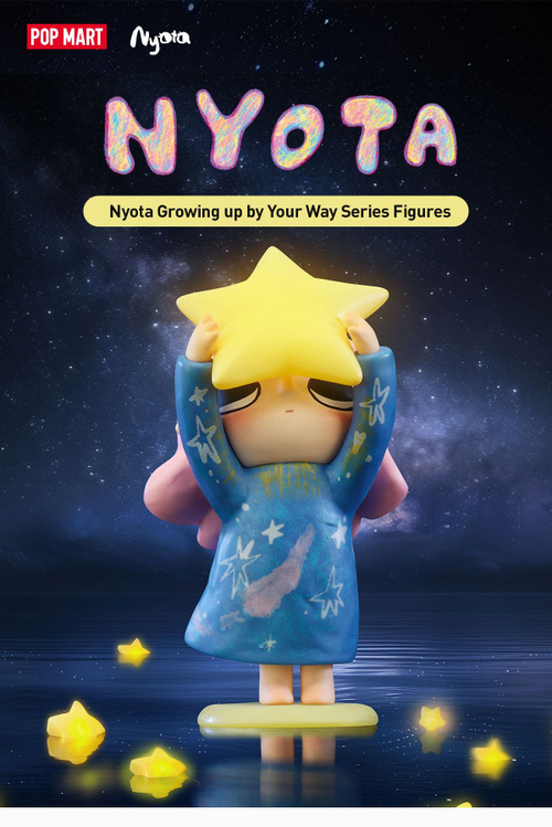 Коллекционная фигурка Слепая коробка POP MART Nyota Growing up by