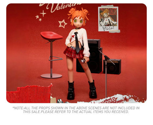 POP MART & Peach Riot Bloody Valentine, Лимитированный набор из 3