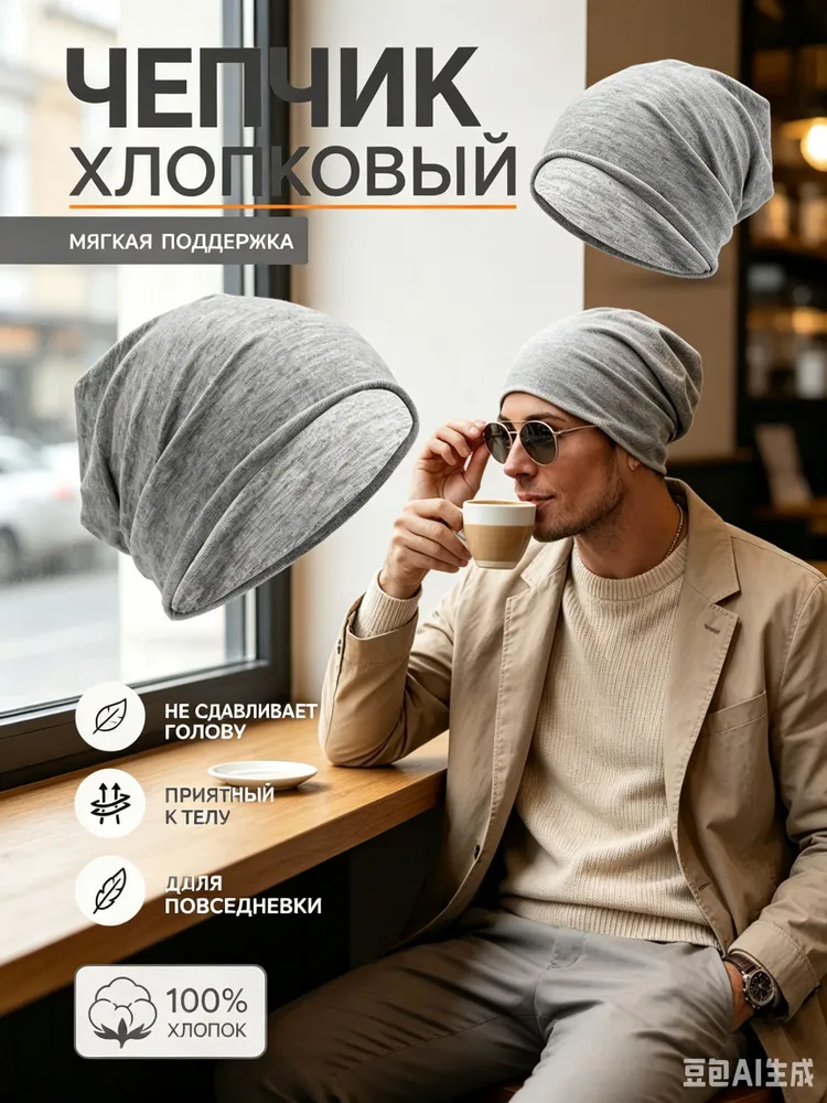 Шапочка для сна 1 шт., 1 шт
