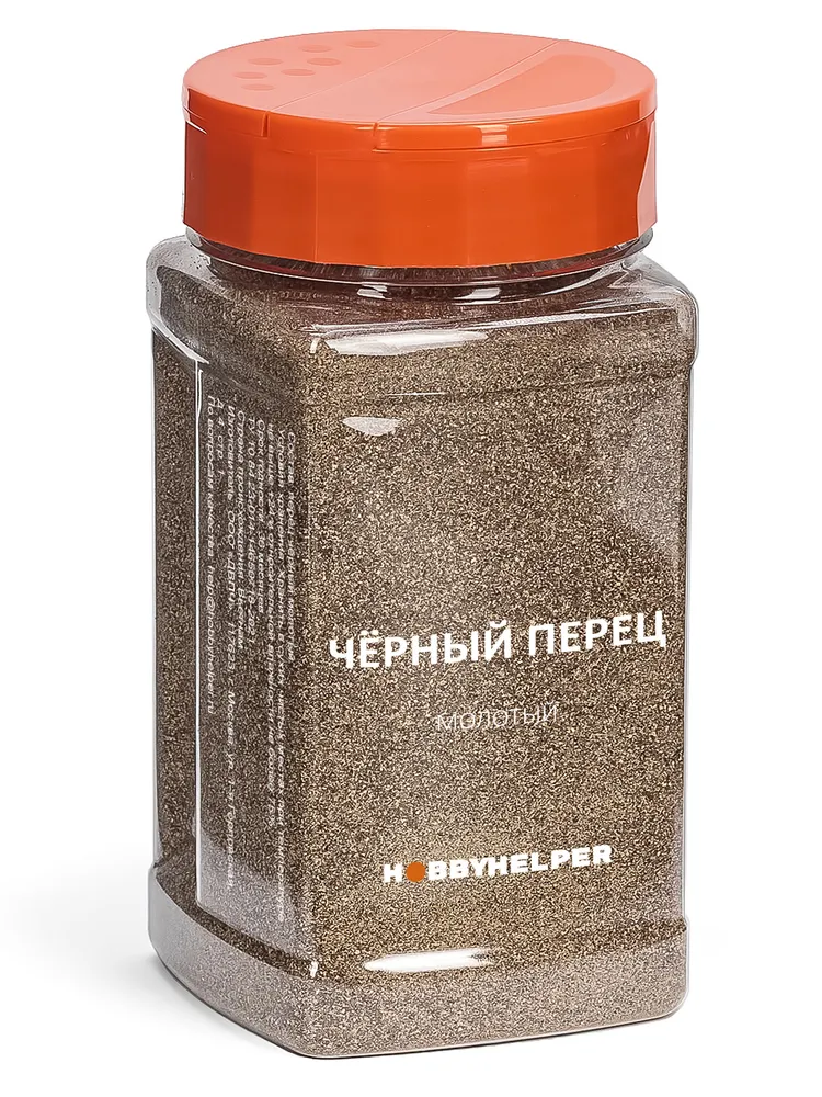 Перец HOBBYHELPER черный молотый 170г, 170 г, фото 6