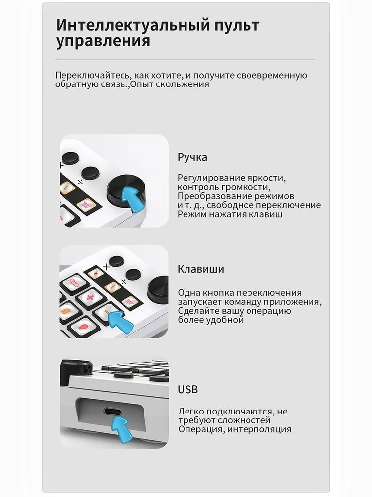 AJAZZ AKP153E V2 (N1) Настольный интеллектуальный помощник для различных сценариев использования Международная версия, вариант, фото 3