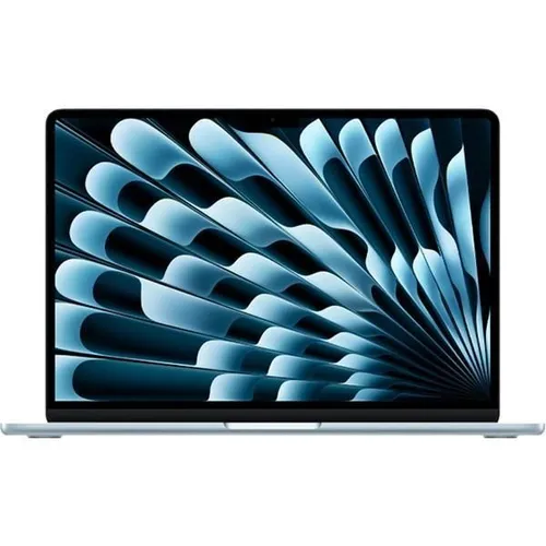 Apple MacBook Air Ноутбук 13.6", Apple M5 (10 CPU, 10 GPU), RAM 16 ГБ, HDD 512 ГБ, Apple M5 GPU (10-core), MacOS, голубой, Русская раскладка