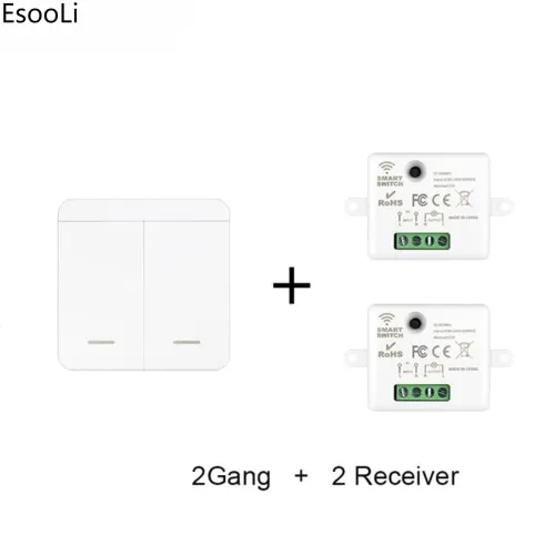 RF 433 МГц беспроводной настенный пульт дистанционного управления, мини-реле приемника, переключател
