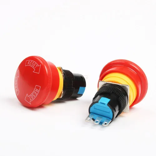 кнопка аварийной остановки,16MM,Голова гриба вращается