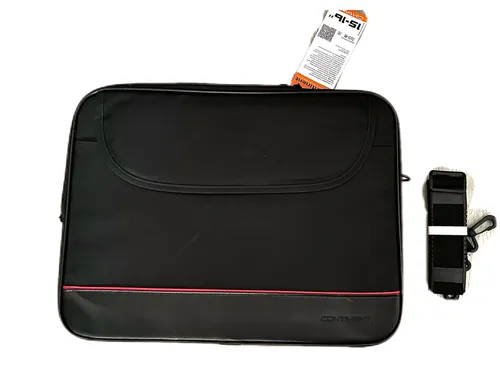 Сумка для ноутбука черная Continent
