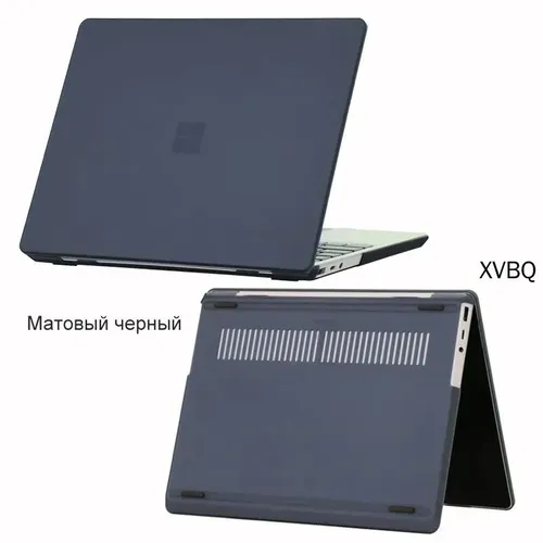 Microsoft Surface Laptop7 15" (2037)/Матовый черный защитный чехол