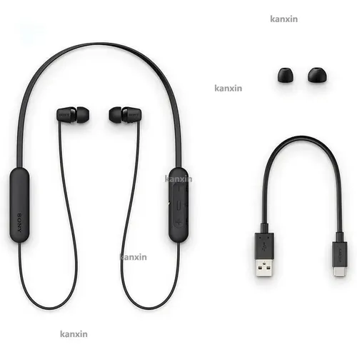 Sony Наушники беспроводные с микрофоном, черный