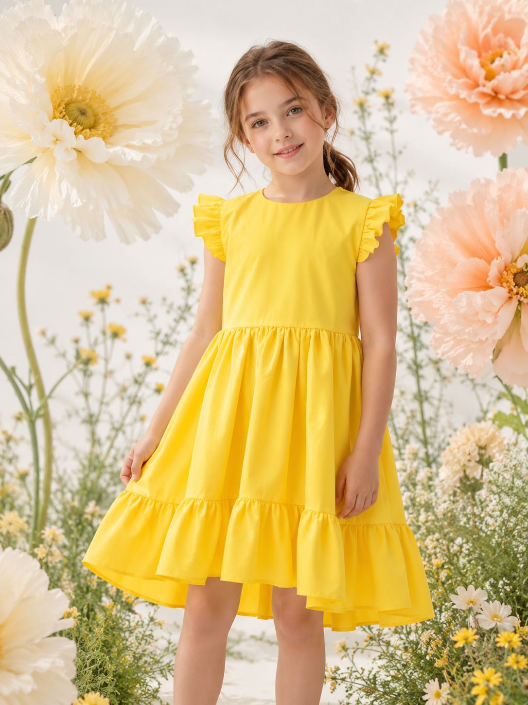 Платье для девочки KAFTAN детское летнее хлопок 100% 134-140