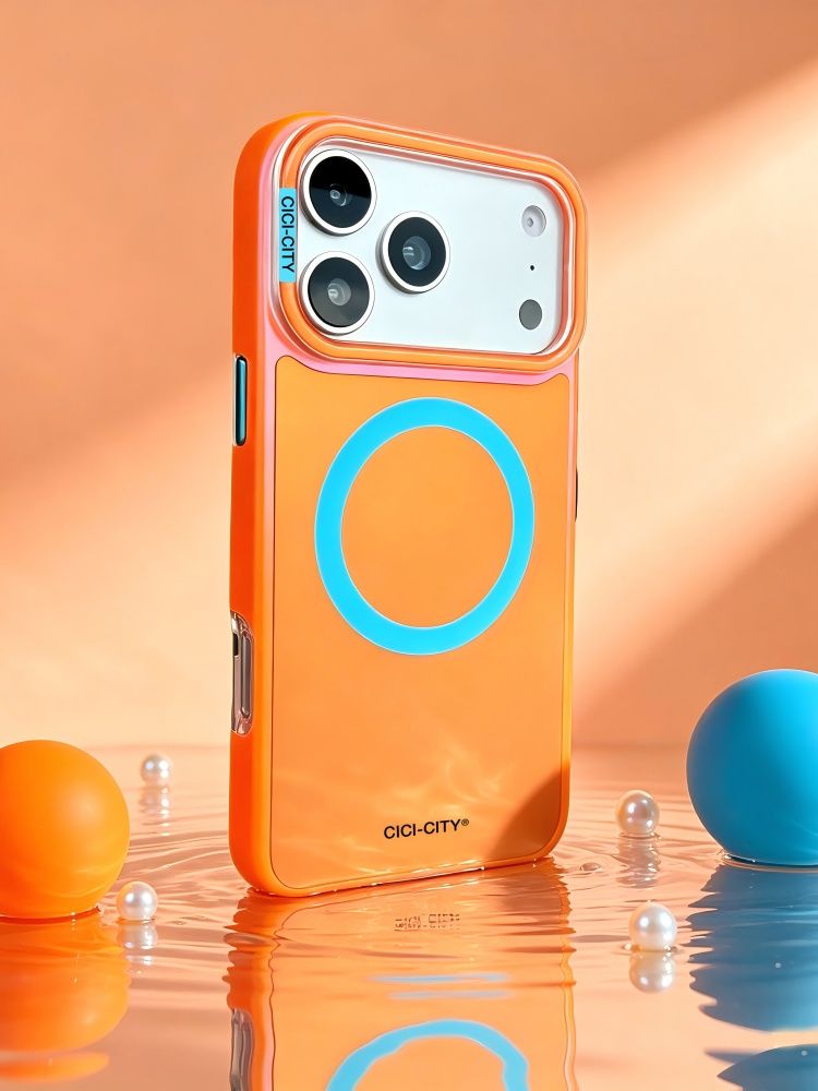 智能手机壳 用于 Apple iPhone 17 Pro Max, 热塑性聚氨酯, 粉红色
