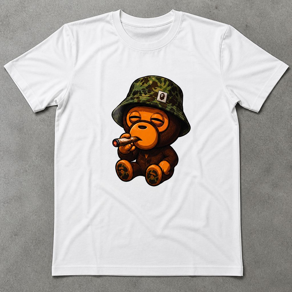Футболка aape by A Bathing Ape baby milo шишки