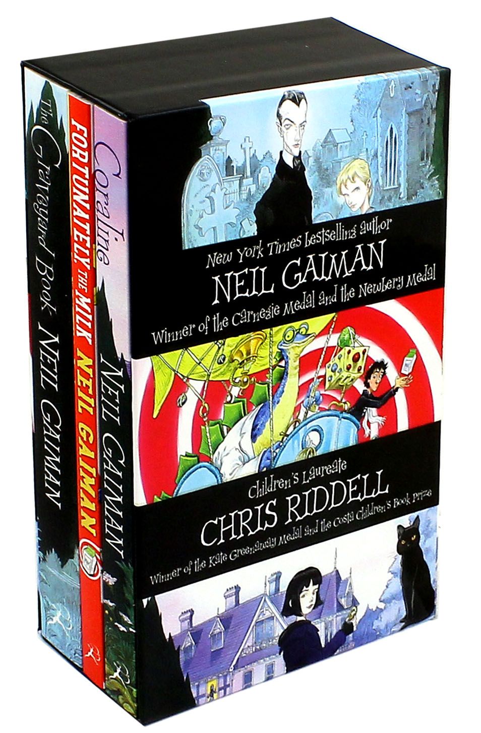Neil Riddell Neil Gaiman & Chris Riddell 3-book Box Set / Книга на Английском | Neil ...