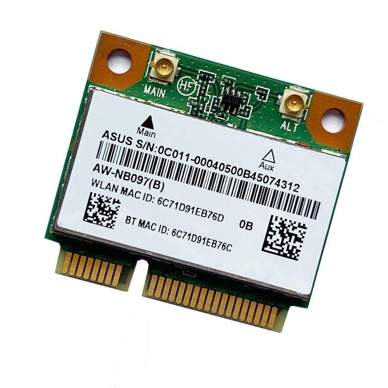 Wi-Fi Mini PCI-E Адаптер Qualcomm Atheros AR5B225 AR9485, 2.4 ГГц, 150 ...
