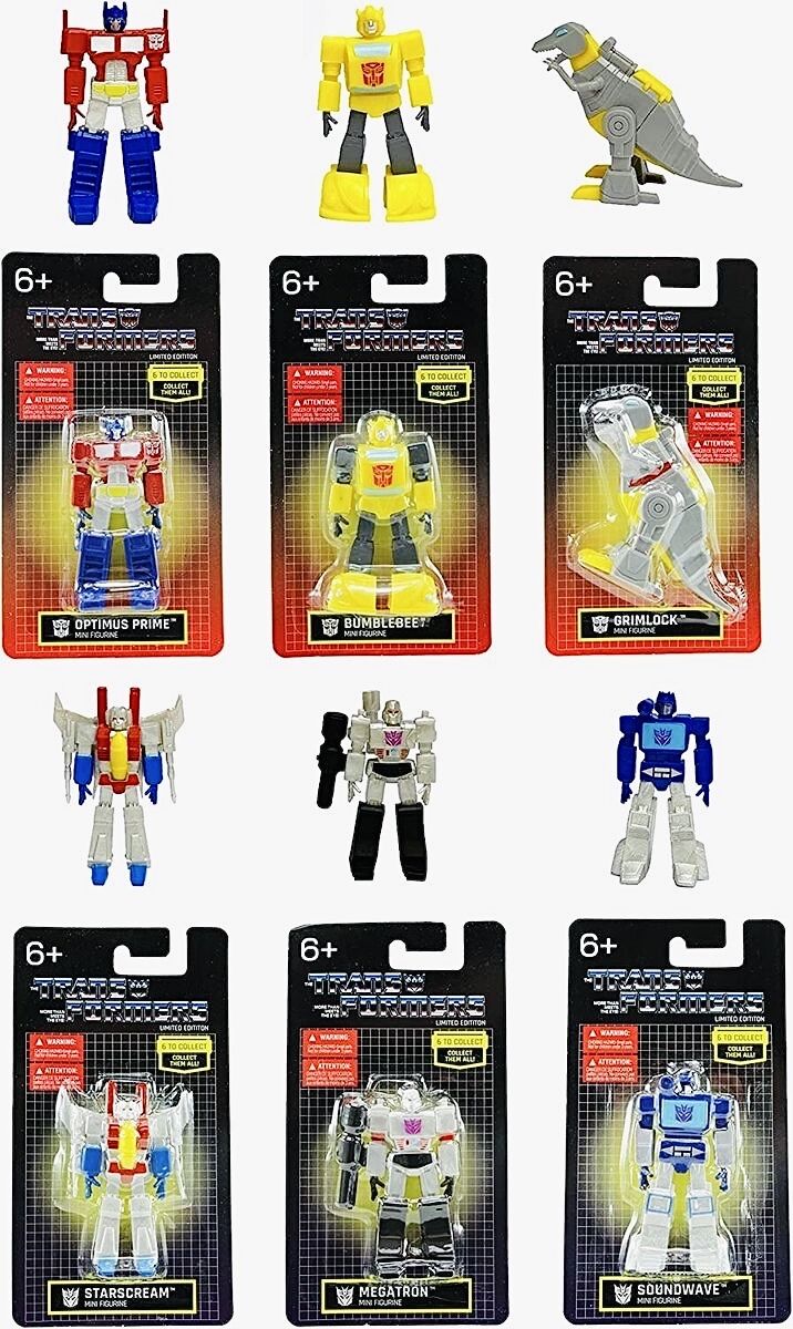 Коллекционные мини-фигурки TRANSFORMERS LIMITED EDITION 2.5 6 фигурок