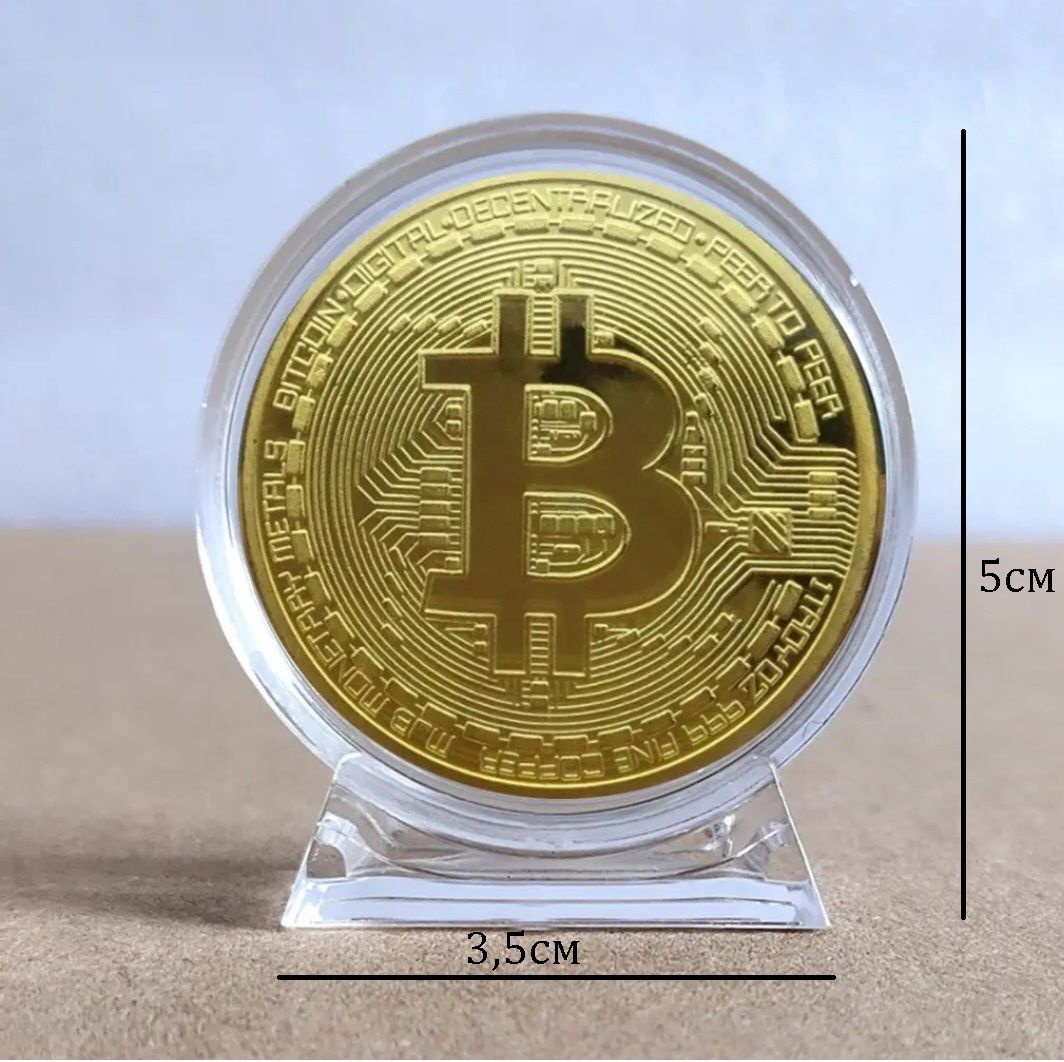 Монетка биткоин купить на OZON по низкой цене